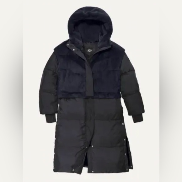 UGG Jackets & Blazers - UGG KEELEY CONVERTIBLE PUFFER FAUX FUR